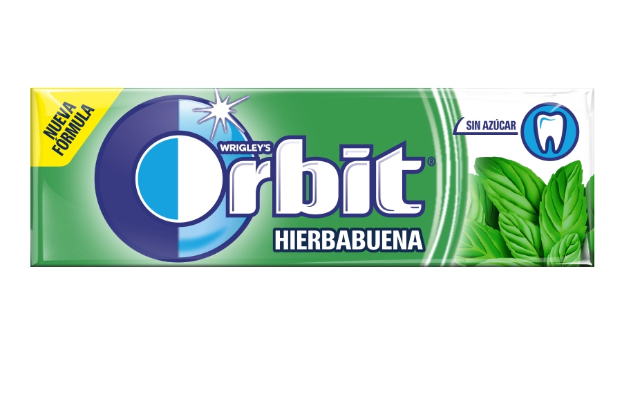 ORBIT HIERBABUENA-SPEARMINT GRAJEAS 30 u