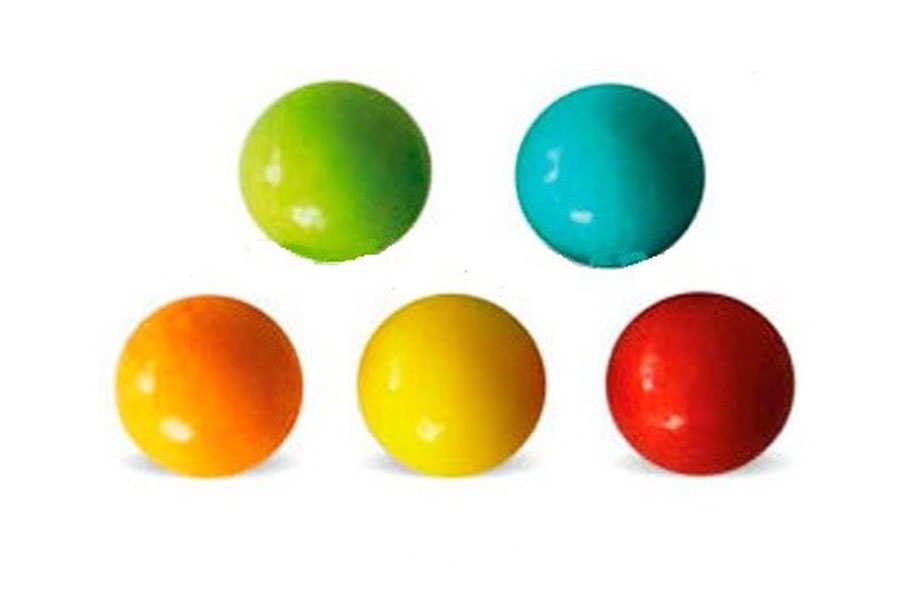 Chiclet Bolas Pequeñas Dubble Bubble PVA 1kg Fleer - Pack Gigante de Chicles Inflables