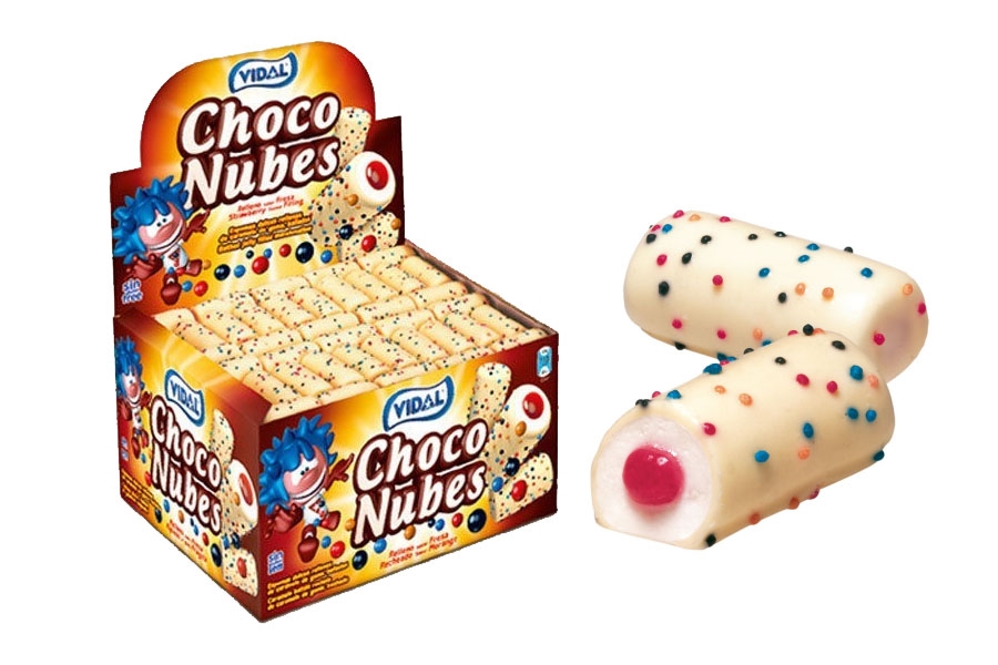 CHOCO NUBES RELLENA VIDAL 75 uni PVA 15 cts SG