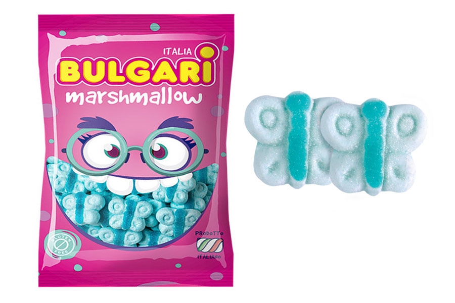 NUBES MARIPOSA AZUL BULGARI 100 uni PVA 15 ct