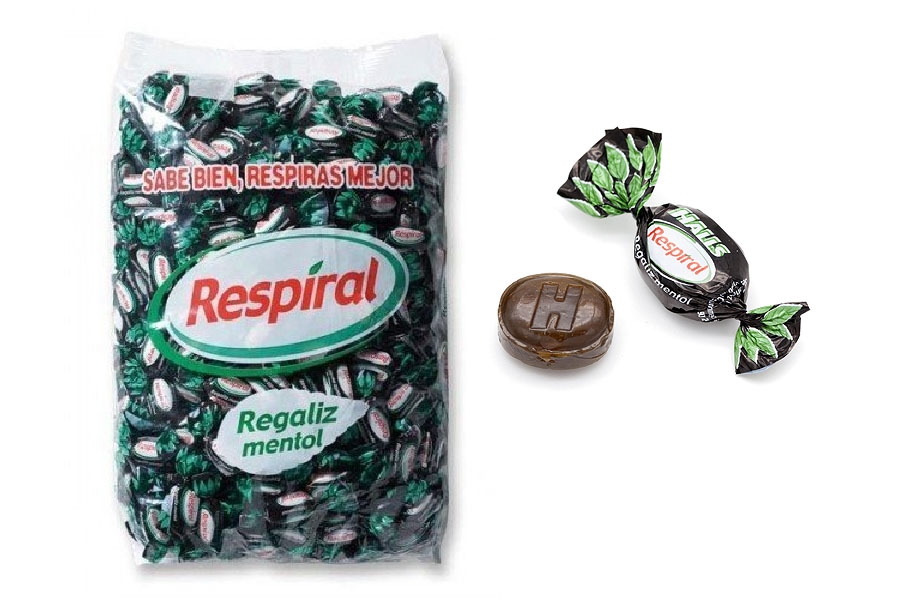 CARAMELOS REGALIZ ** RESPIRAL KG** SG