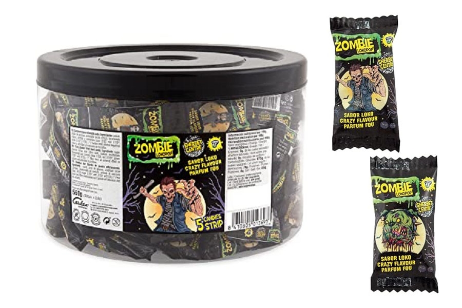 CERDAN CARAMELOS RELLENO SODA ZOMBIE 200 u