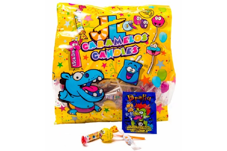 Bolsa Feliz Cumpleaños 500g Chuches Juan López JL SG