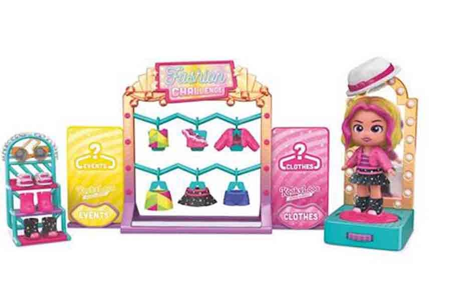 KOOKYLOOS PLAYSET FASION CHALLENGE PVP 19.90 Eu