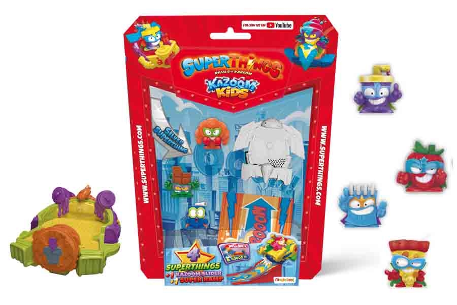 BLISTER 8 euro SUPERTHINGS KIDSKAZOOM SLIDERS