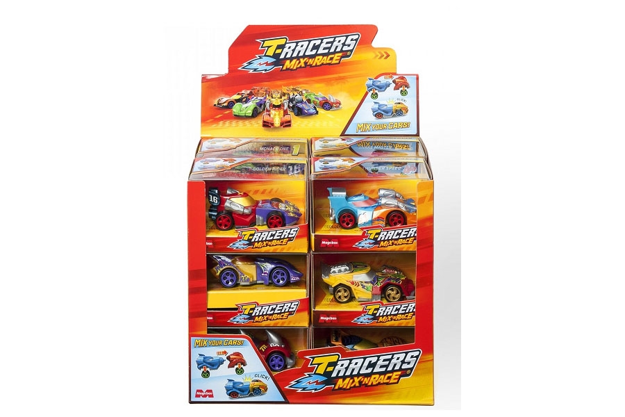 NUEVOS T-RACERS MIX 'N RACE 12 u PVP 1.95 €