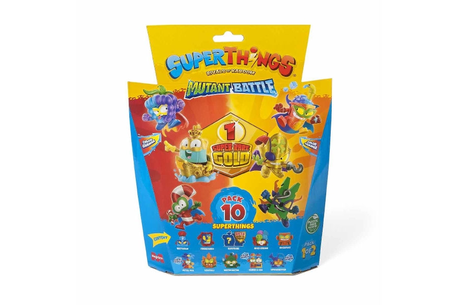 BLISTER 10€ MUTANTS FIGURINE BATLE SUPERTHINGS