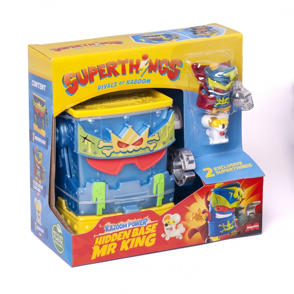 SUPERTHING BATTLE HIDDEN BASE MR KING 9.99€ playset