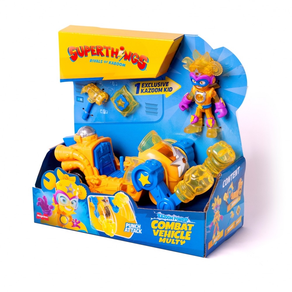 SUPERTHING BATTLE COMBAT VEHICLE KID FURY 14.99€ playset