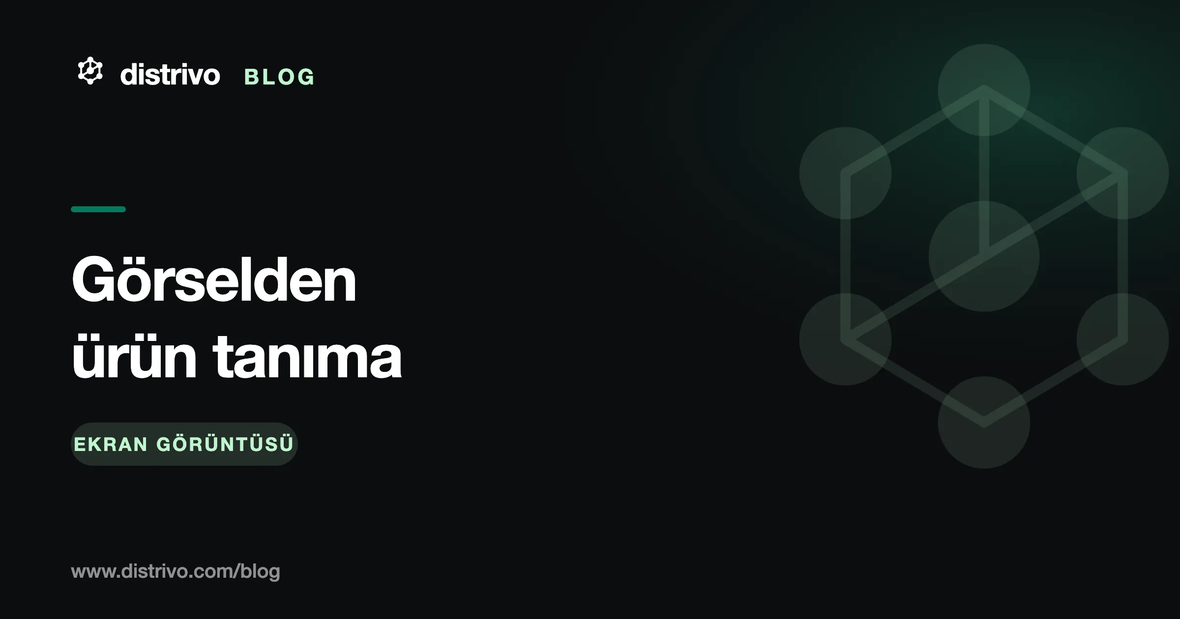 Görselden ürün tanıma — DM'de gelen ekran görüntüsüne yanıt rehberi, Distrivo Blog kapağı