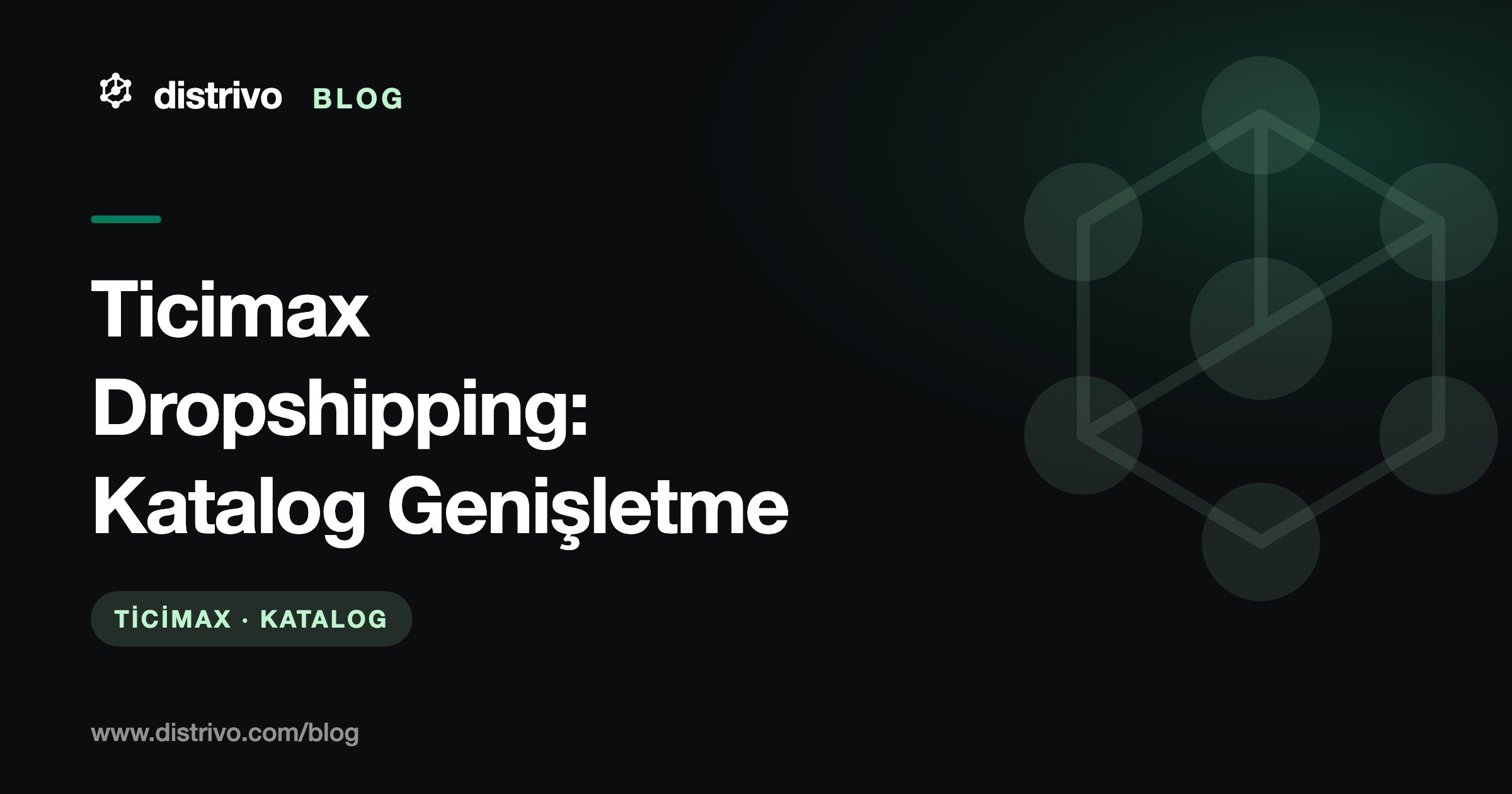Ticimax dropshipping: katalog genişletme — Distrivo Blog kapağı