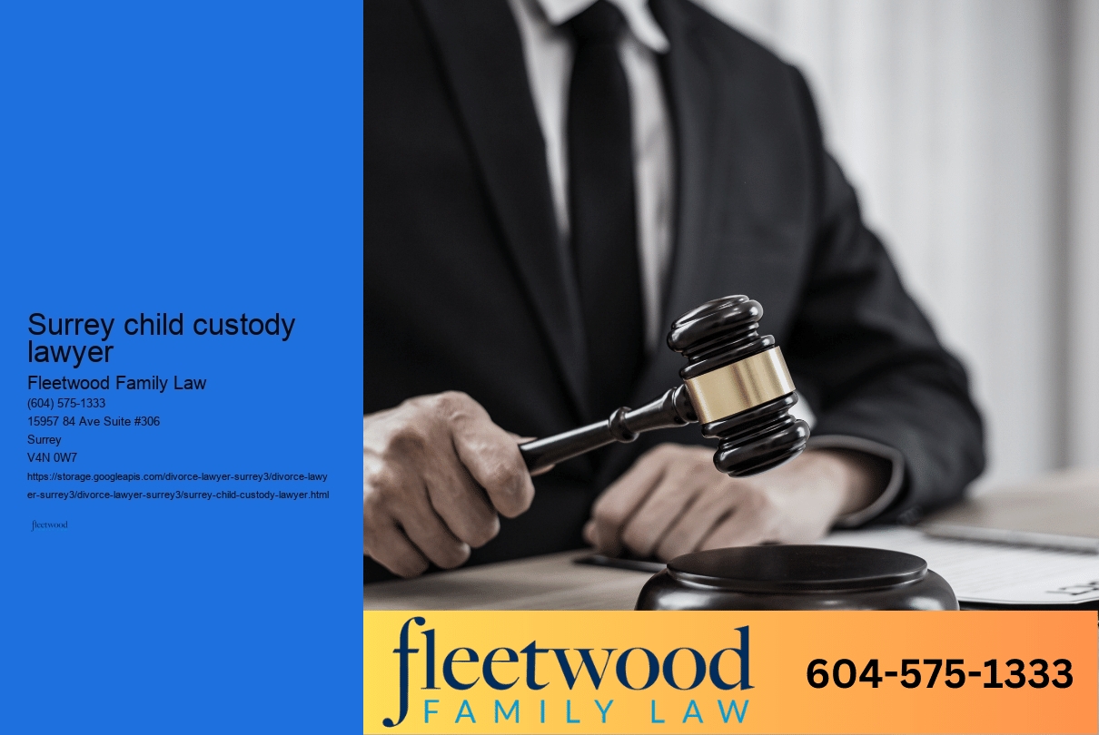 Surrey child custody lawyer