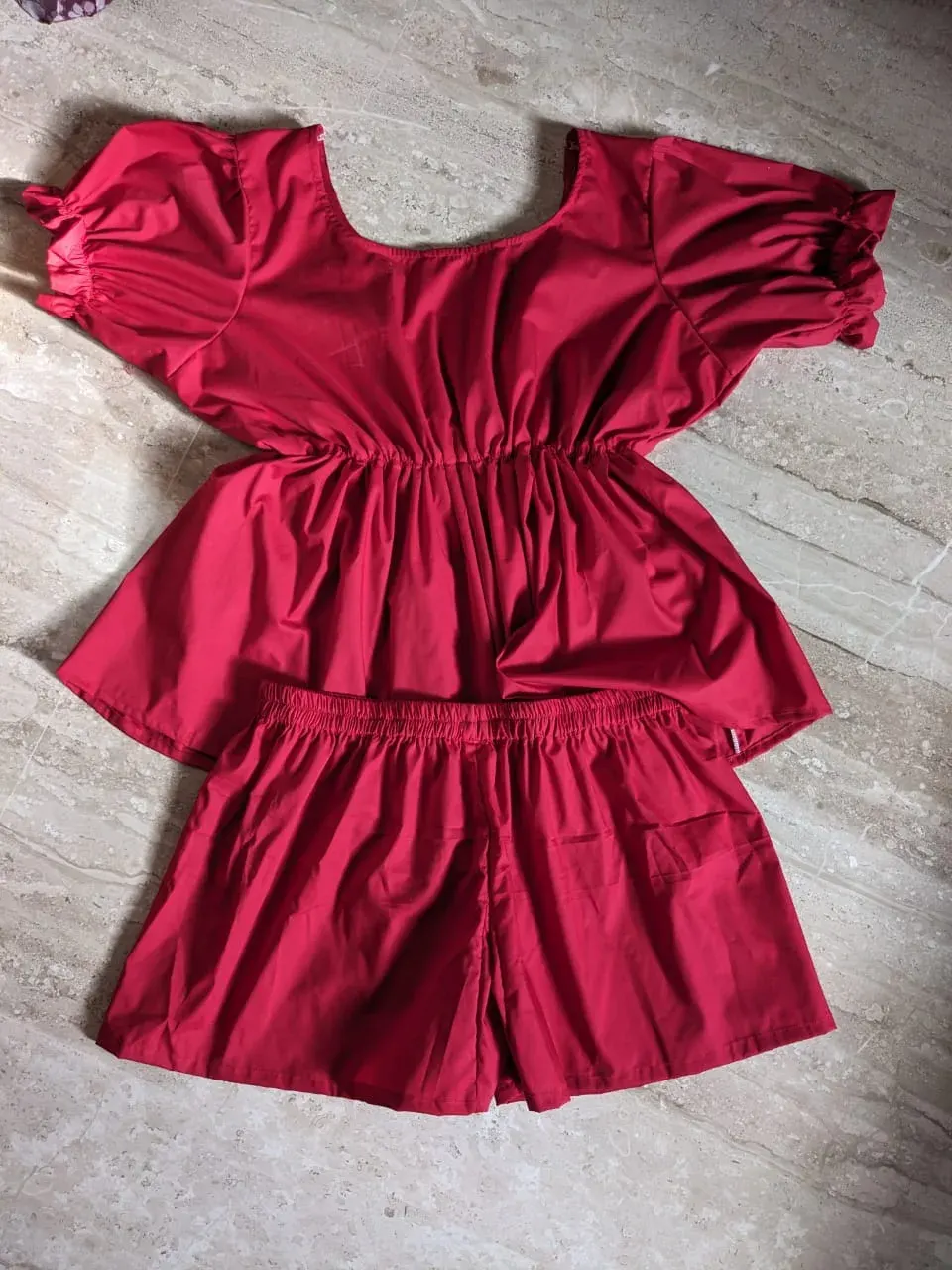 Custom plain corset stitched by DIYO