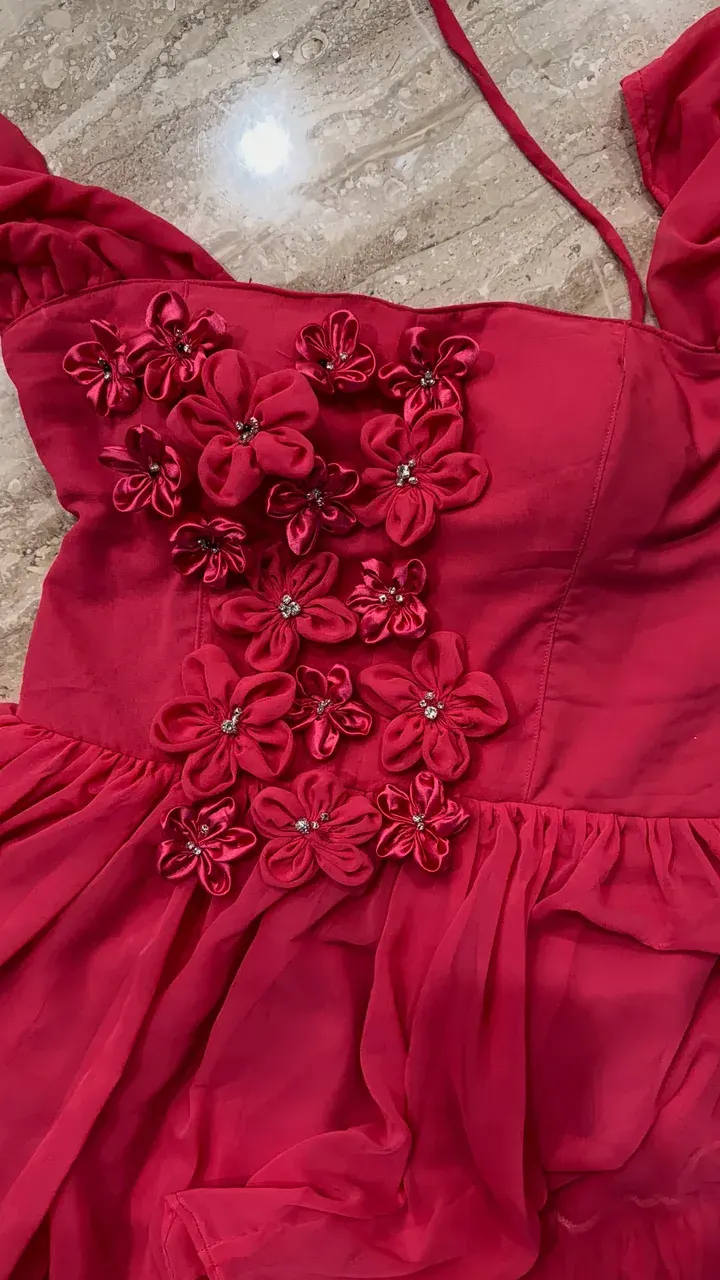 Custom maxi dress stitched by DIYO