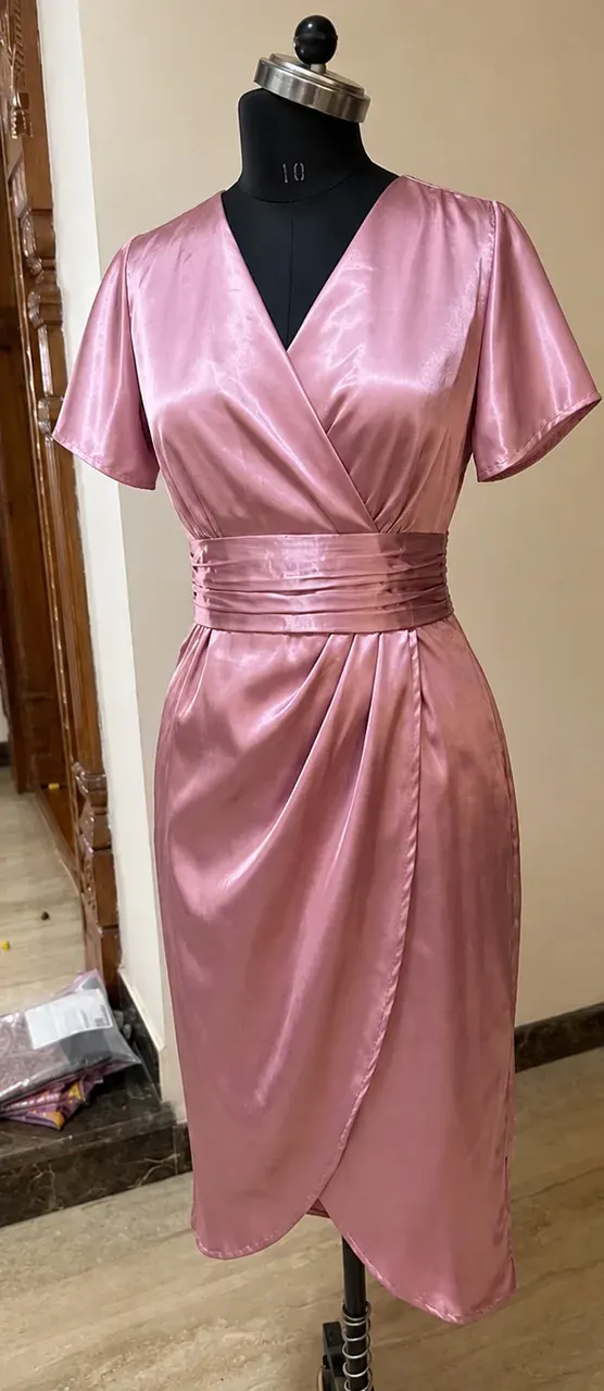Custom maxi dress stitched by DIYO