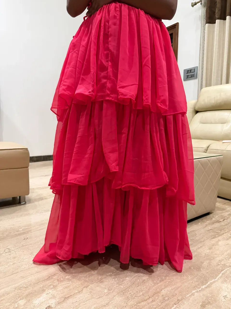 Custom maxi dress stitched by DIYO