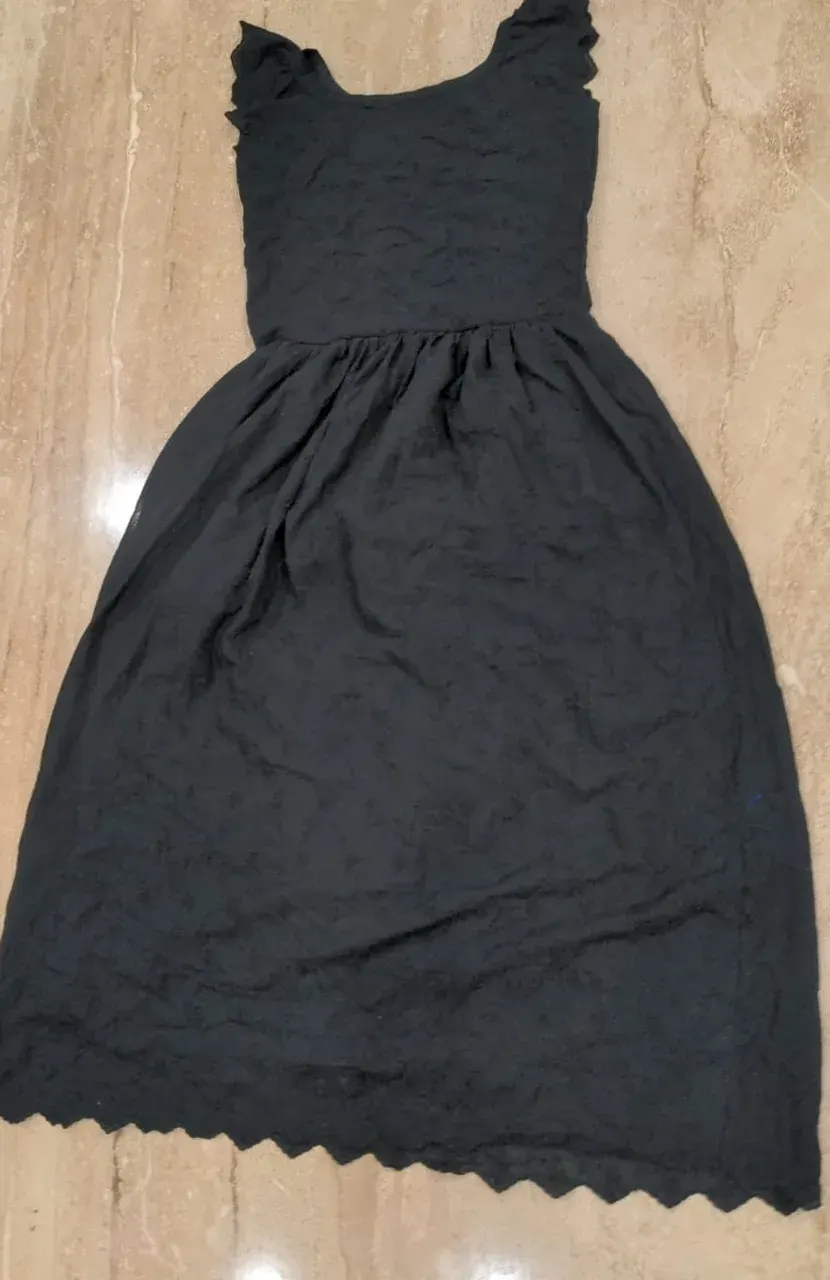 Custom plain maxi dress stitched by DIYO