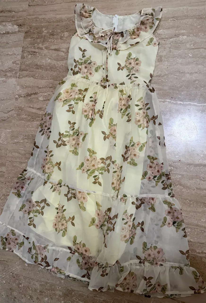 Custom maxi dress stitched by DIYO