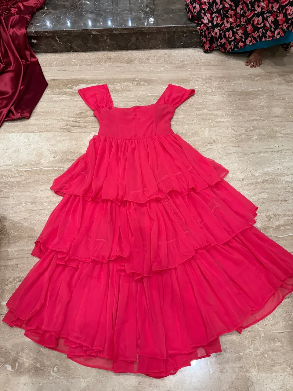Custom maxi dress stitched by DIYO