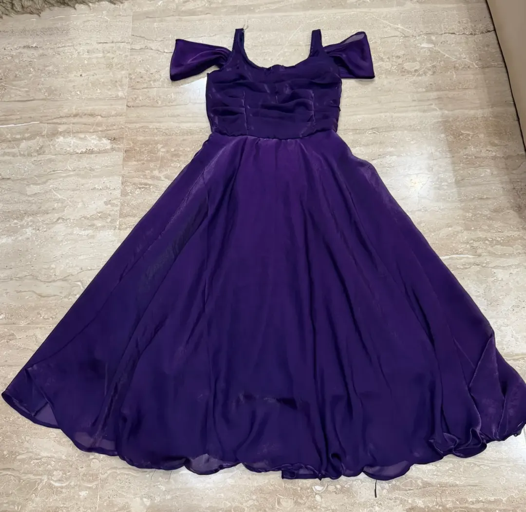 Custom short dress stitched by DIYO