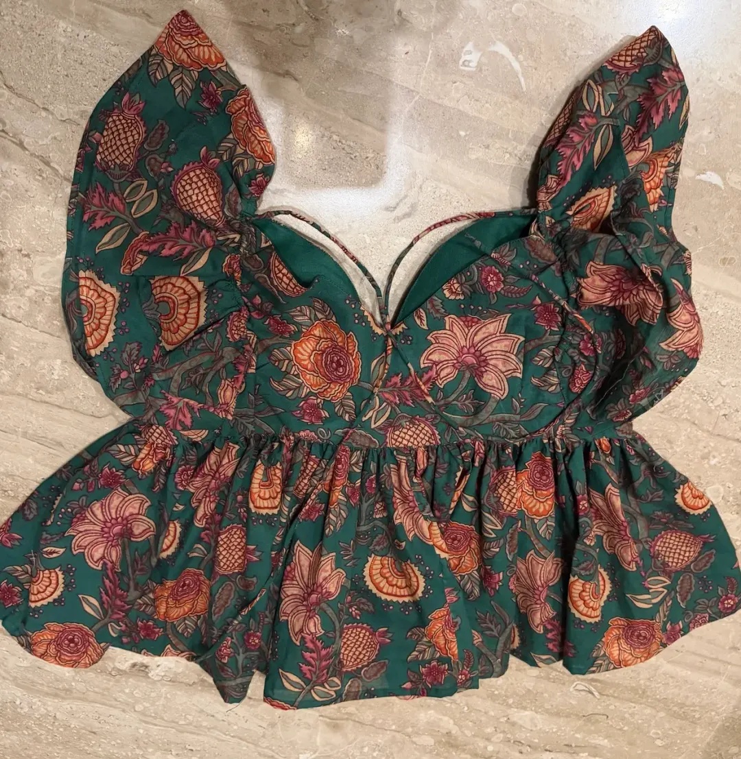 Custom short dress stitched by DIYO