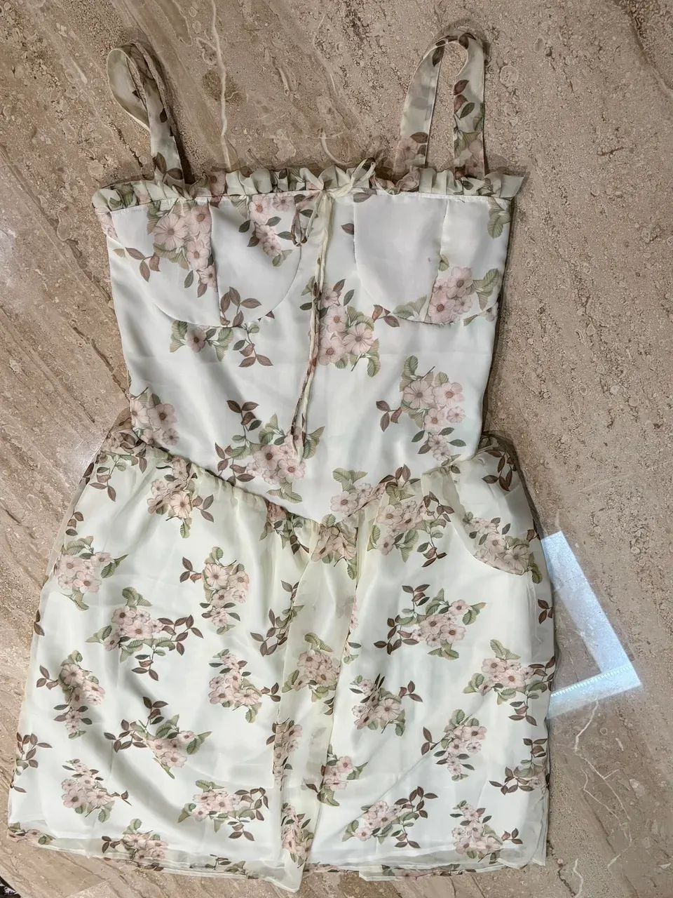 Custom short dress stitched by DIYO