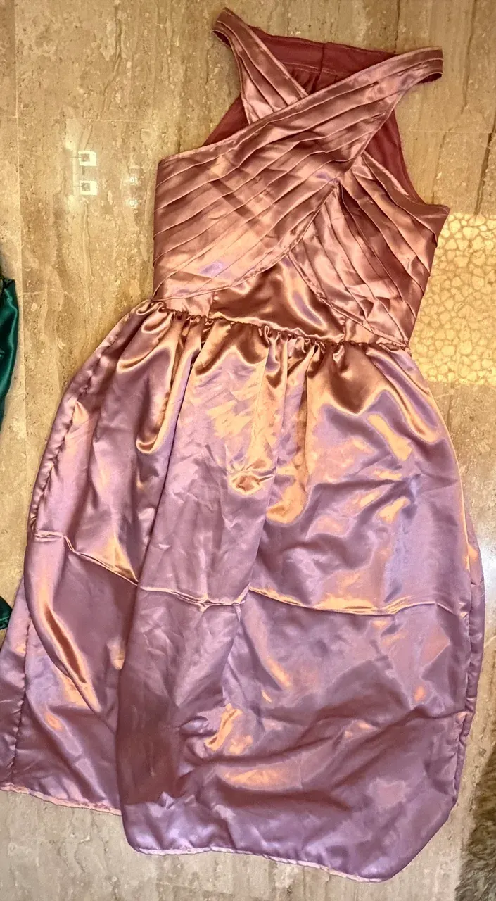 Custom short dress stitched by DIYO