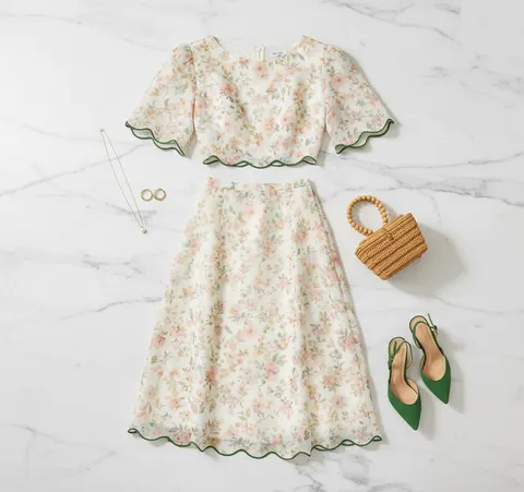 A garment designed on DIYO in New Delhi