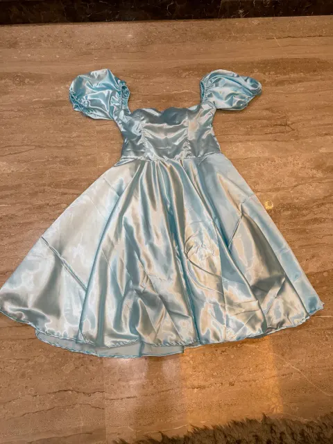 Custom satin maxi dress stitched by DIYO