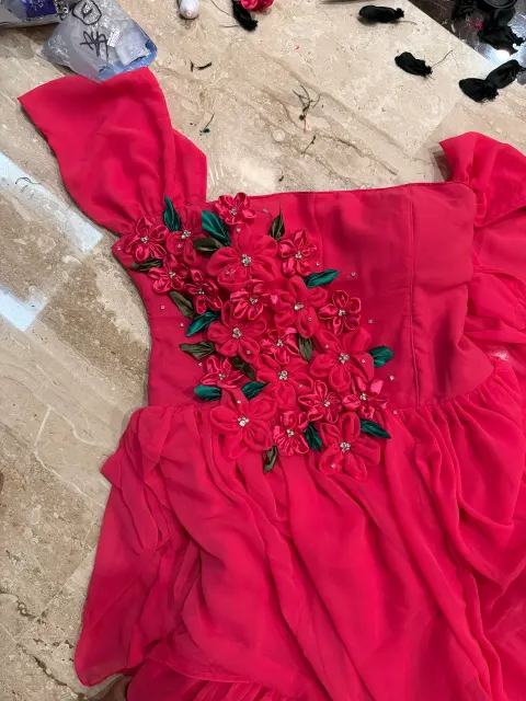 Custom maxi dress stitched by DIYO