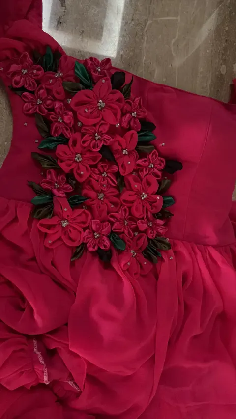 Custom maxi dress stitched by DIYO