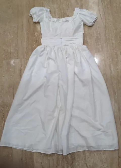 Custom plain maxi dress stitched by DIYO