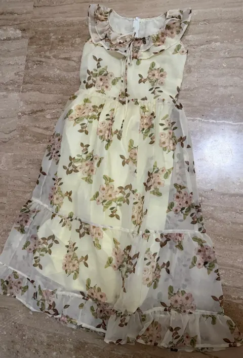 Custom maxi dress stitched by DIYO