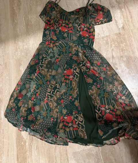 Custom short dress stitched by DIYO
