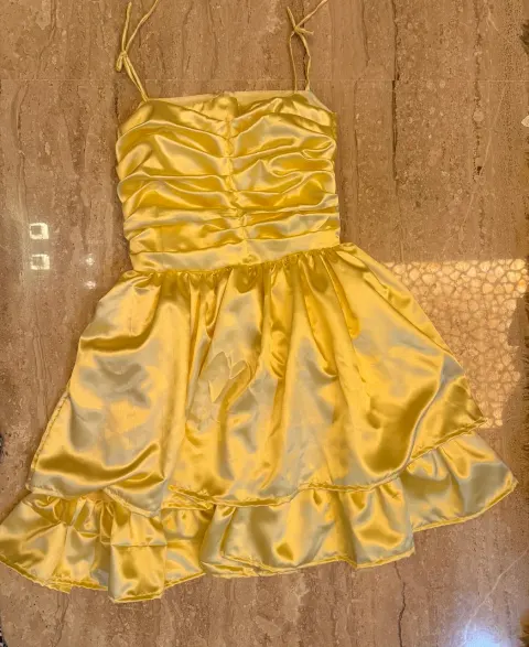 Custom short dress stitched by DIYO