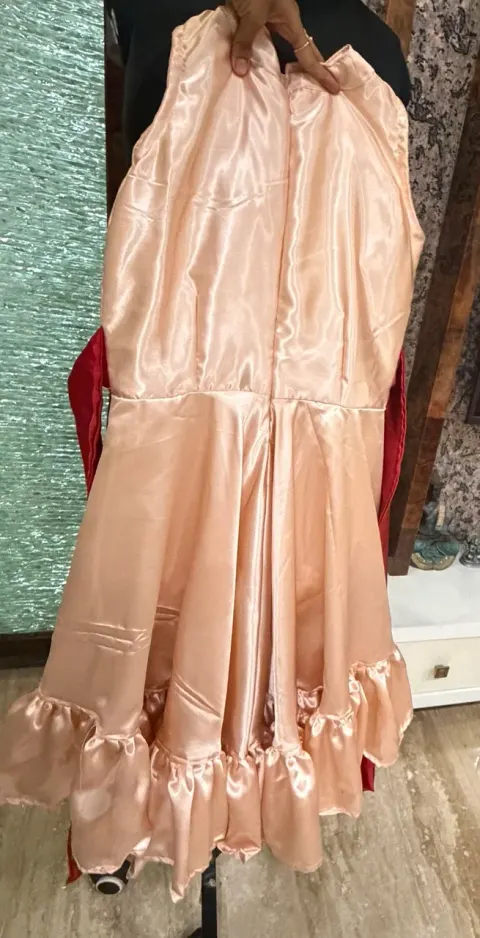 Custom short dress stitched by DIYO