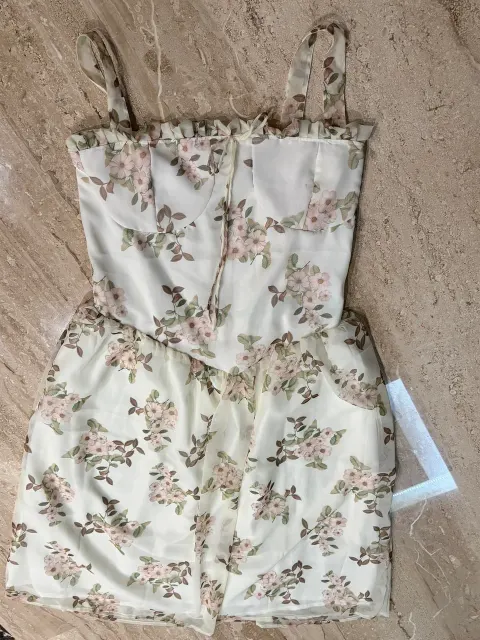 Custom short dress stitched by DIYO