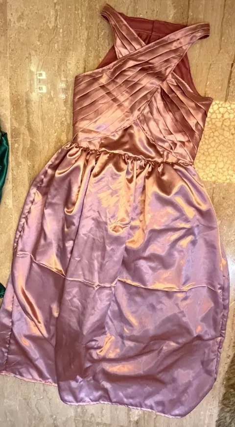 Custom short dress stitched by DIYO