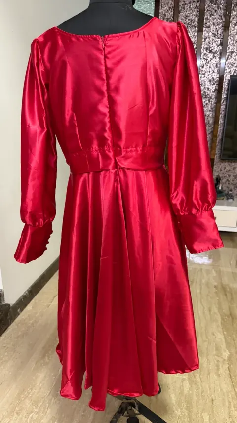 Custom short dress stitched by DIYO