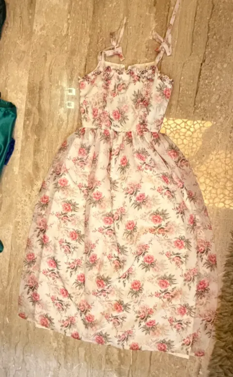 Custom short dress stitched by DIYO