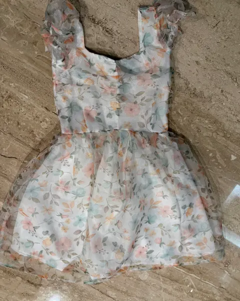 Custom short dress stitched by DIYO