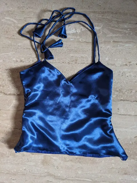 Custom satin top stitched by DIYO