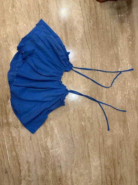Custom plain top stitched by DIYO