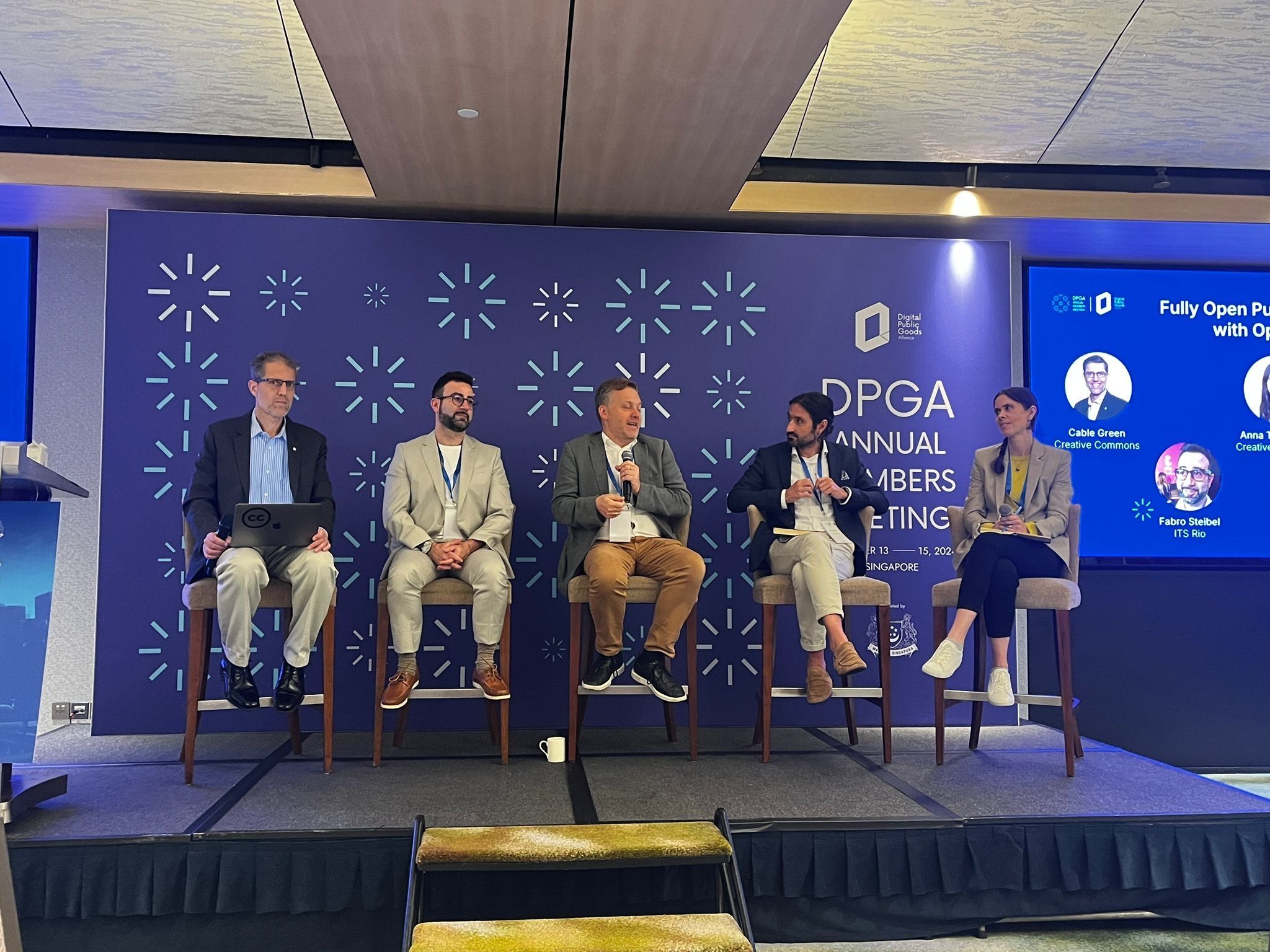 Patricio Del Boca shares a panel with Creative Commons, Open Future and ITS-Rio in Singapore.