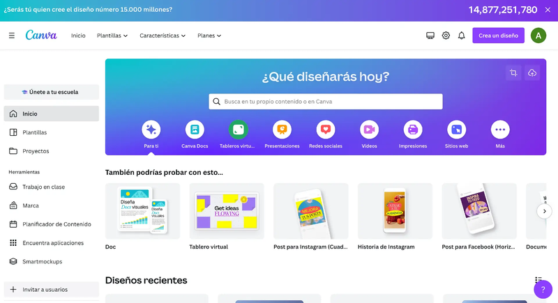 canva - Creación de contenidos