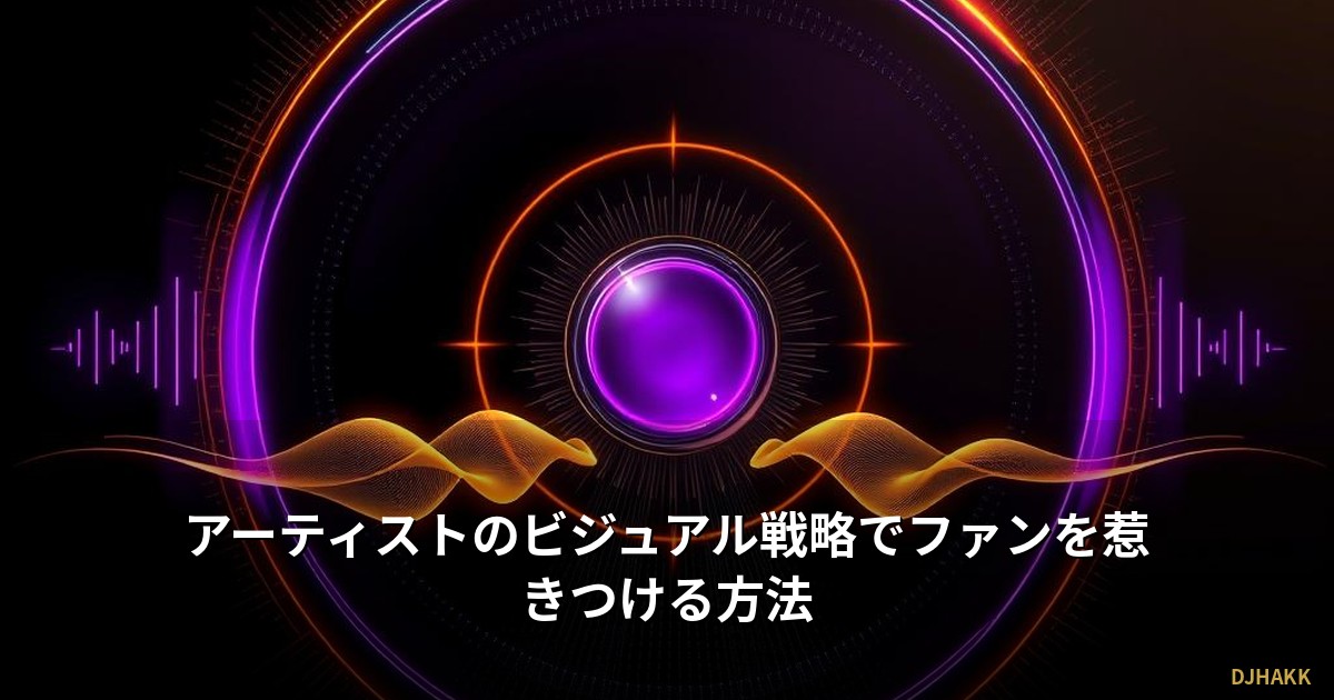 アーティストのビジュアル戦略でファンを惹きつける方法
