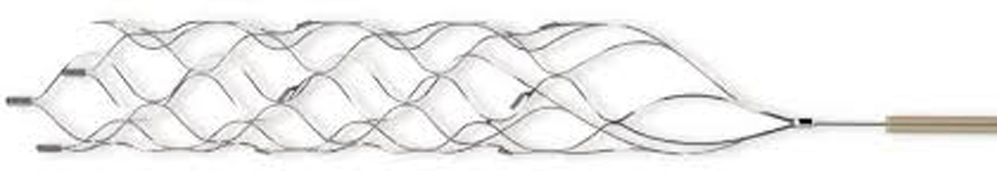 Fig. 61.6, A Solitaire stent retriever.