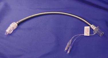 Fig. 14.13, Laser-resistant tracheal tube.