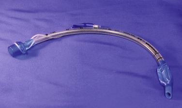 Fig. 14.10, Wire reinforced tracheal tube.