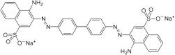 Fig. 15.3, Chemical structure of Congo red dye.